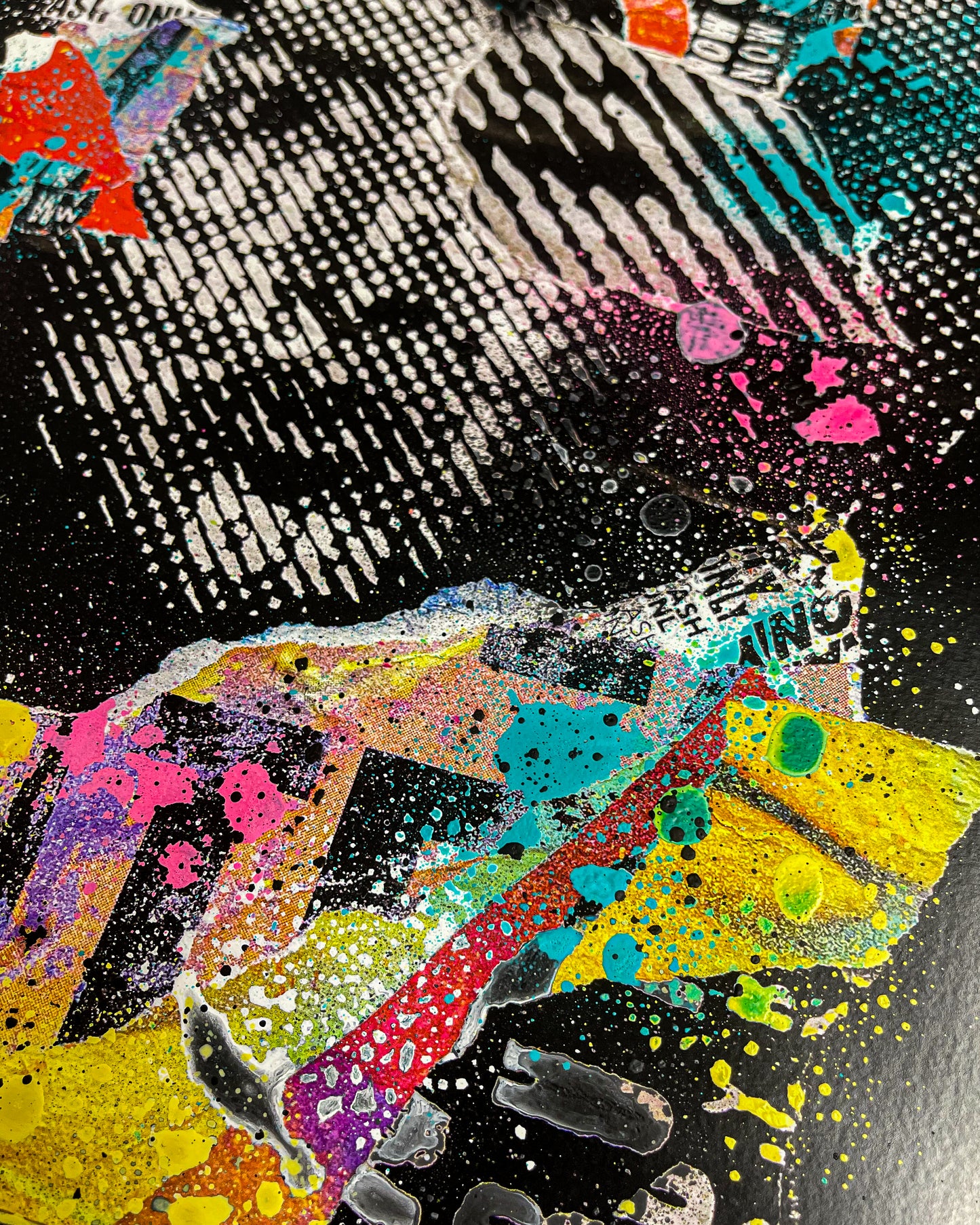 Sam Shrug 'Raver Babe Two, Shoreditch, 2024' hand finished print