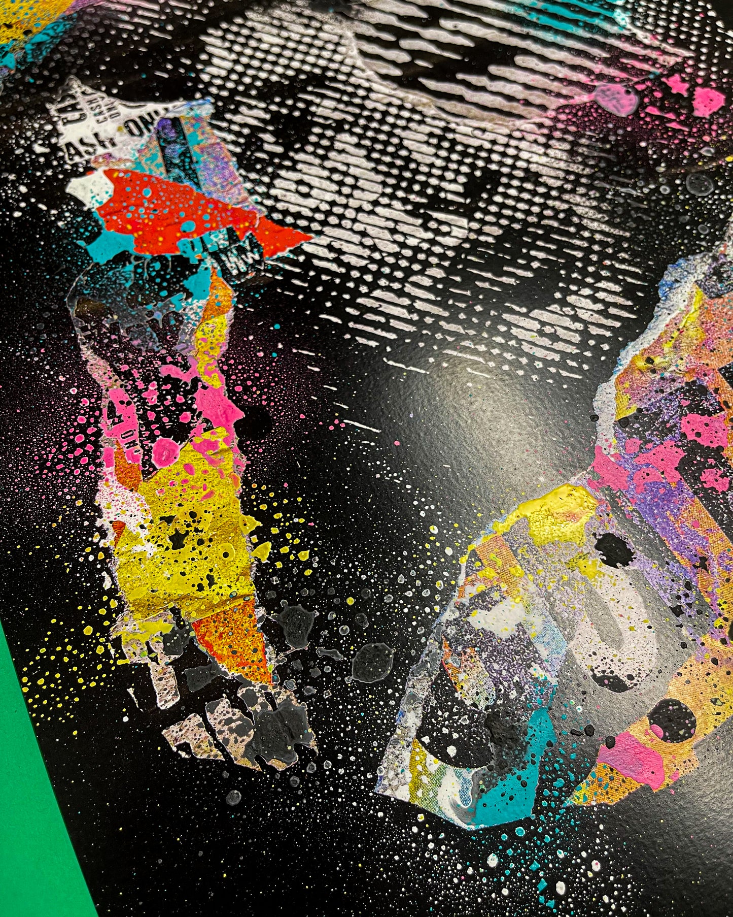 Sam Shrug 'Raver Babe Two, Shoreditch, 2024' hand finished print