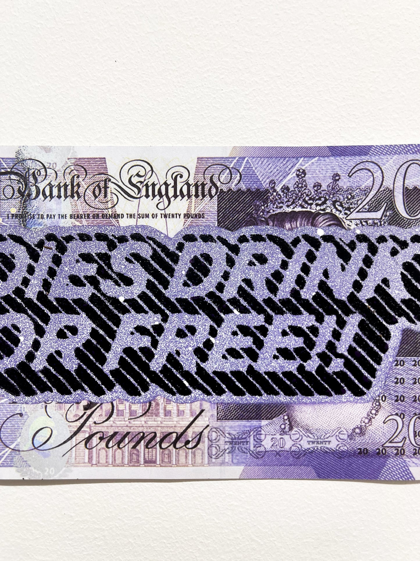 Sam Shrug 'Ladies Drink For Free' Fake £20 note