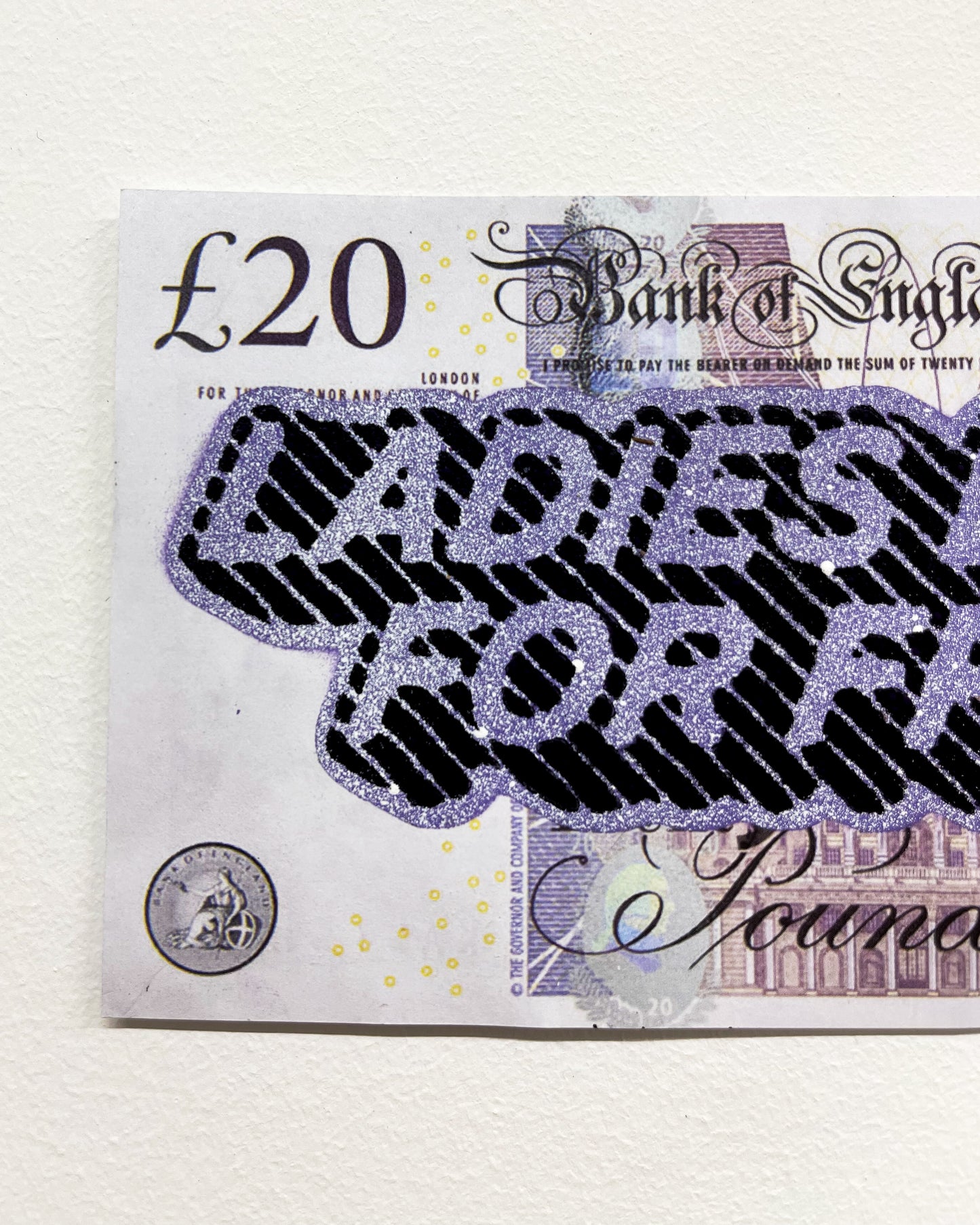 Sam Shrug 'Ladies Drink For Free' Fake £20 note