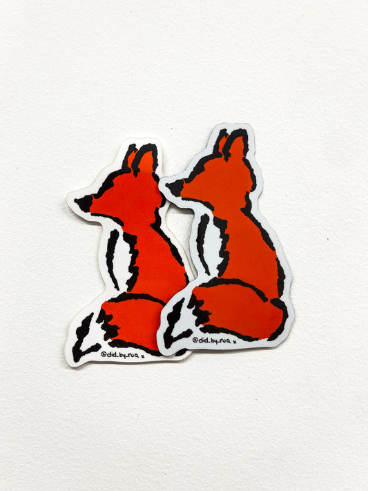 Did by Rua -  Foxy Fridge Magnet/Sticker Pack